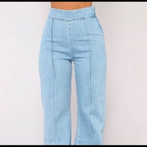 Fashion Nova Almost Famous Flare Jeans